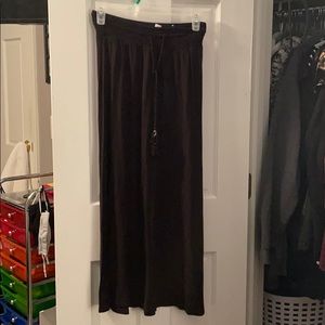 Justice Black Maxi Skirt